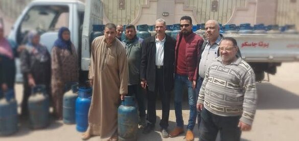 محافظ الشرقية يوجه بضخ 1000 أسطوانة غاز لعزبة عبدالعاطي الأشقر عقب حريق المستودع
