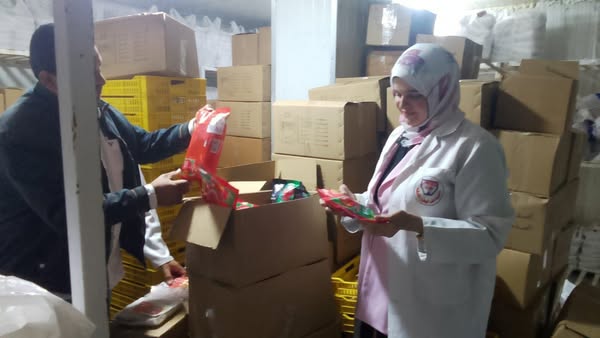 بيطري الشرقية :ضبط ( ١٦ طن و ٣٥٠ كجم) لحوم و دواجن و كبده مجمدة و أسماك مجمدة و مدخنة مخالفة