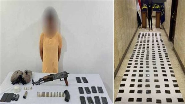 القبض على عناصر إجرامية بمخدرات قيمتها 18.5 مليون جنيه