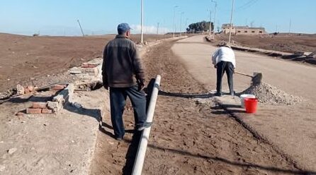 محافظ الشرقية يطمئن على نسب تنفيذ أعمال المشروعات الجاري تنفيذها بمدينة صان الحجر