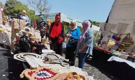 أندية الفتاة والمرأة بالشرقية تشارك بصناعات يدوية وحرفية بمعرض الزهور بالدقي بمحافظة الجيزة