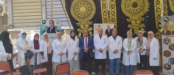 بيطرى الشرقية يُنظم قافلة طبية علاجية بيطرية مجانية بقرية بنى عامر التابعة مركز الزقازيق