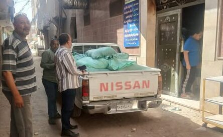 ضبط ٢٧ شيكارة دقيق بلدي مدعم قبل بيعها بالسوق السوداء بمركز  أولاد صقر