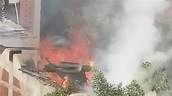 تفاصيل السيطرة على حريق داخل حوش مدرسة مهجورة بشبين القناطر