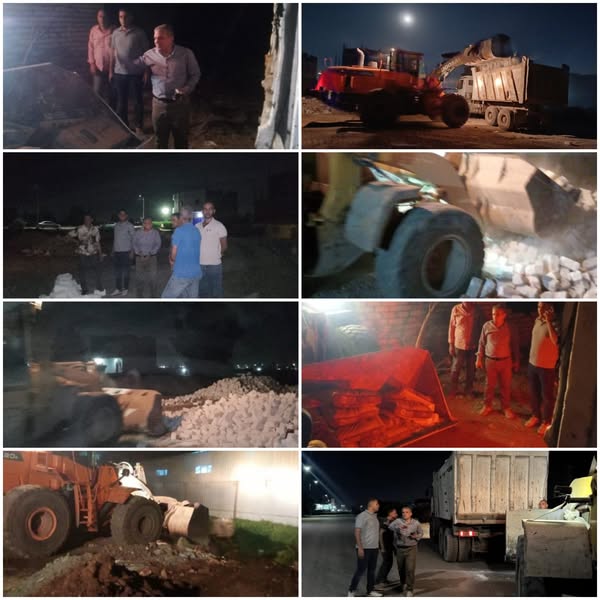 تحرك عاجل من الأجهزة التنفيذية بمركز الزقازيق لإيقاف تبوير 13 قيراطًا  بقرية أبو الأخضر