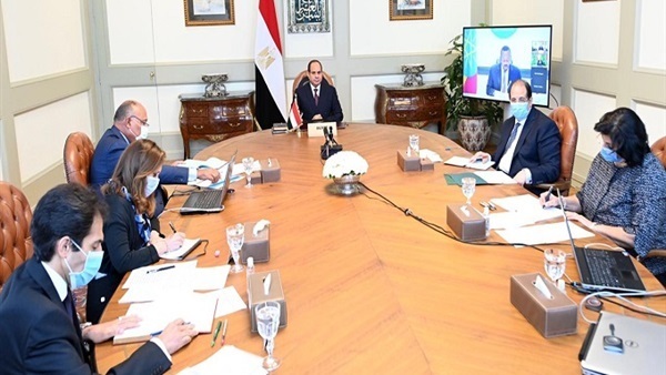 بالفيديو.. السيسي يشارك في قمة أفريقية مصغرة حول سد النهضة
