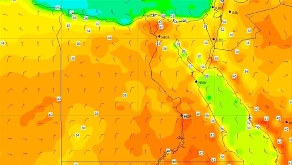 انكسار درجات الحرارة نسبيا غدا الأربعاء