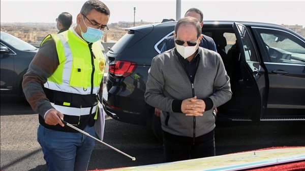 الرئيس السيسي يتفقد المرحلة الثانية من تطوير محور جوزيف تيتو