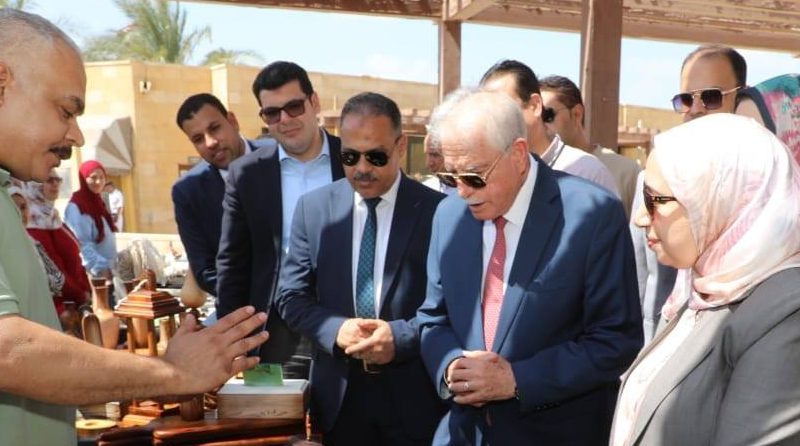 مستشار رئيس الجمهورية للتنمية المحلية ومحافظ الشرقية يزوران منطقة آثار تل بسطابالزقازيق