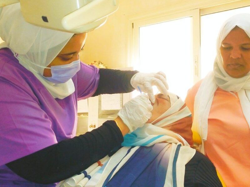مديرية الصحة بالشرقية تنظم قافلة طبية علاجية مجانية للحى الــ15بالعاشر من رمضان