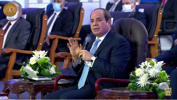 نص كلمة الرئيس عبد الفتاح السيسي خلال افتتاح مجمع الإنتاج الحيواني والألبان بالسادات