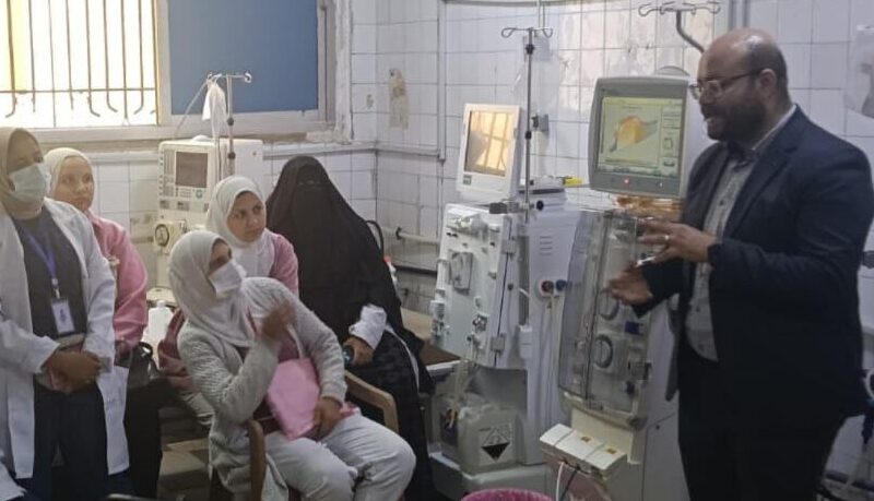 لأول مرة بمستشفيات بلبيس وههيا وفاقوس… تدريب الفرق الطبية على تشغيل ماكينات الغسيل الكلوي عالي الكفاءة