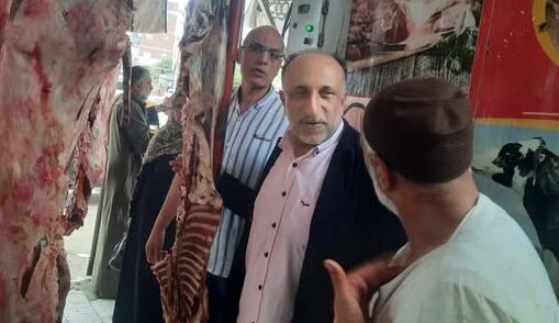 تموين الشرقية يشن حملة رقابية مكبرة على محلات الجزارة بمركز ومدينة الحسينية