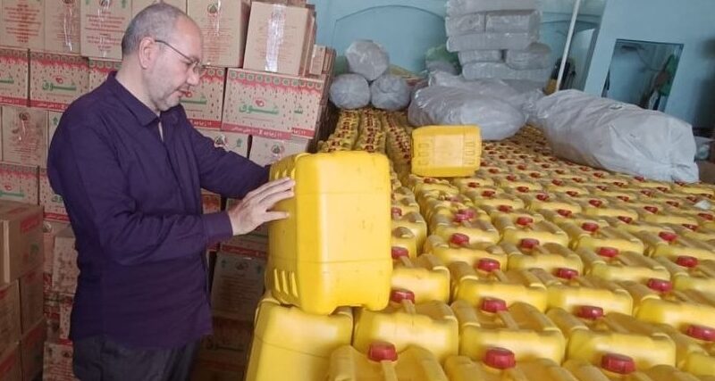 ضبط ٣٣ طن و٥٠٠ كيلو زيت طعام غير صالح للإستهلاك الآدمي بقرية الخيس بأبو حماد