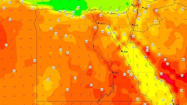 هيئةالأرصاد الجوية طقس شديد الحرارة اليوم وارتفاع أمواج البحر المتوسط