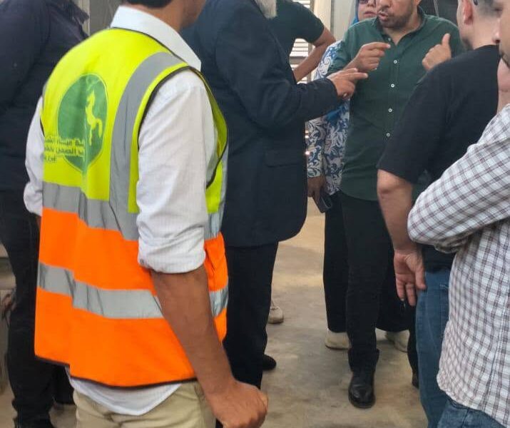 الجنة الوزارية تشيد بكفاءة العمل بمحطات مياه الشرب والصرف الصحي بفرع بلبيس 