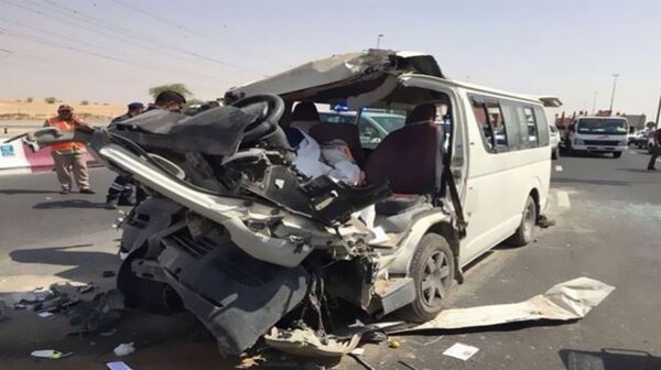 إصابة 6 أشخاص في حادث تصادم  بطريق الجعفرية – أبو حماد