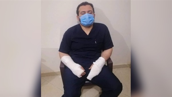 حبس المتهمين بالتعدي على طبيب مستشفى السنطة 15 يوما