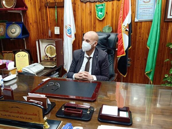 وكيل أول وزارة الصحة بالشرقية طلبت لزوجها النجده لاعتقادها بأنه مصاب بكورونا