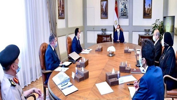 فيديو.. السيسي يتابع جهود إحلال الواردات ومشروعات جهاز الخدمة الوطنية