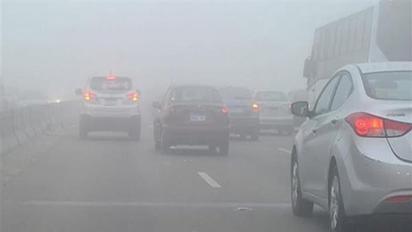 غلق طريق الإسكندرية الصحراوي أمام حركة المرور بسبب الشبورة