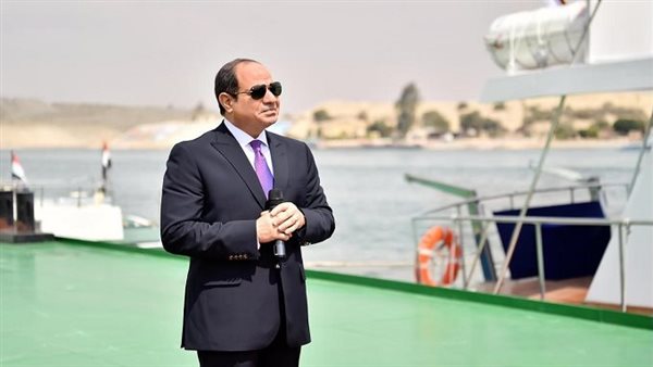 رسالة مهمة من السيسي بمناسبة مرور ٦٥ عامًا على تولى المرشدين المصريين إدارة قناة السويس