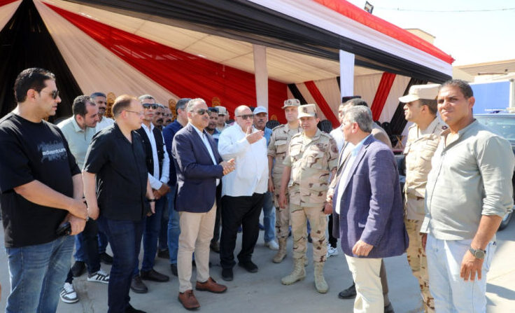 محافظ الشرقية يُتابع جاهزية أرض المحلج بمدينة الزقازيق لاصطفاف المعدات الهندسية والفنية المشاركة في التدريب العملي المشترك «صقر ١٦٩»