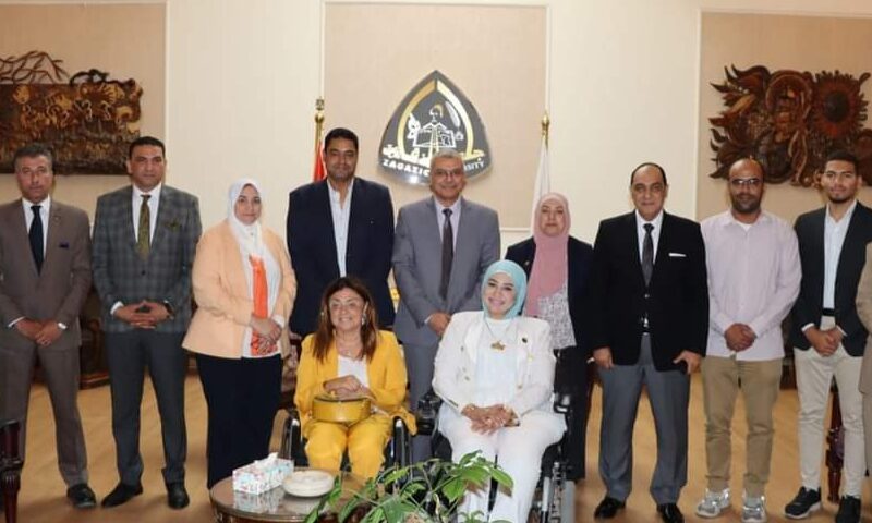 ندوه بجامعة الزقازيق ” بعنوان البرنامج التثقيفي السياسي للأشخاص ذوي الإعاقة وذويهم والمشاركة في الإنتخابات الرئاسية”