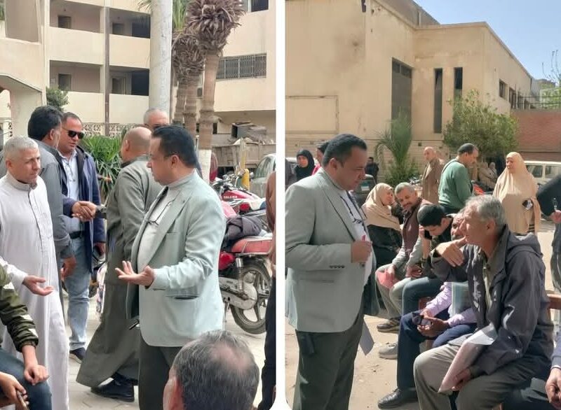 رئيس مركز ومدينة بلبيس يتابع إنتظام سير العمل باللجان الفنية بالادارة الهندسية