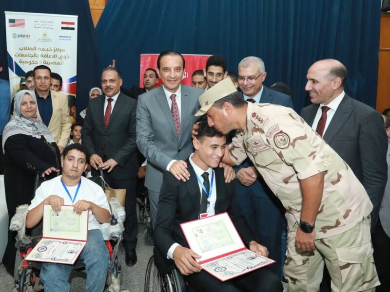 جامعة الزقازيق تحتفل بتكريم أبطال التحدي وتسليم شهادات الإعفاء التجنيدية لأصحاب الهمم”