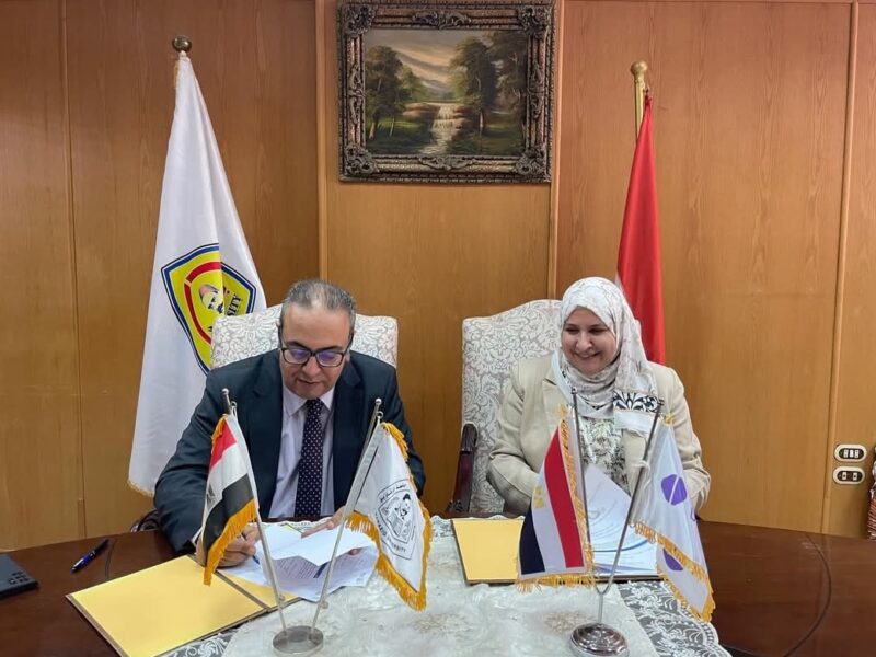 اتفاقية تعاون مشترك بين مستشفيات جامعة الزقازيق وكلية الحاسبات وتكنولوجيا المعلومات بجامعة الابتكار