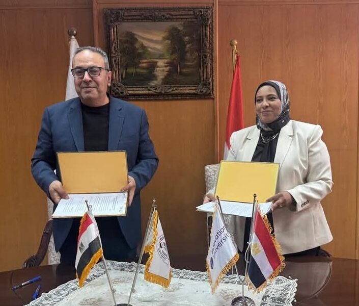 اتفاقية تعاون مشترك بين مستشفيات جامعة الزقازيق وكلية العلاج الطبيعي بجامعة الابتكار