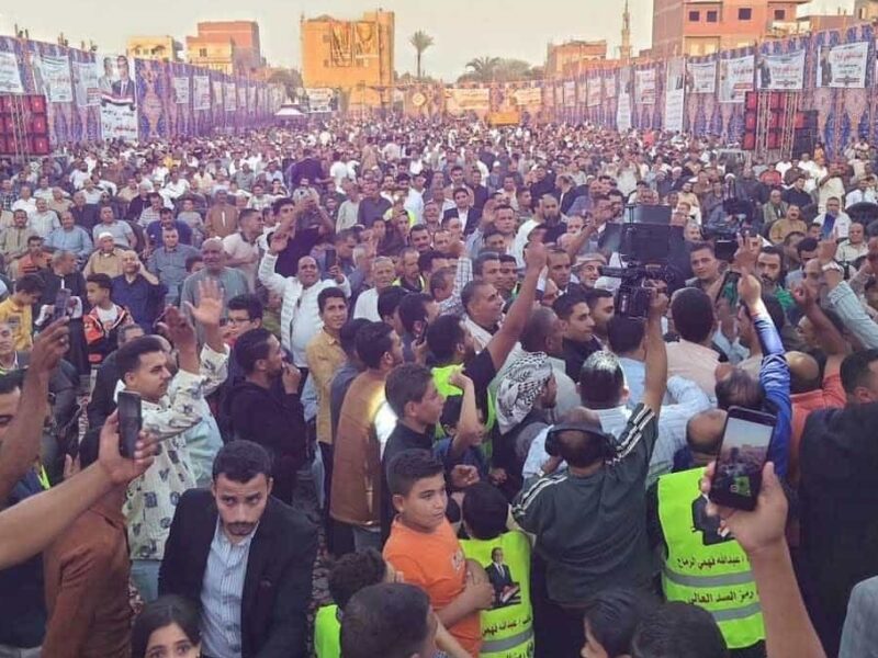 ” الحاج عبد الله فهمي الرماح “… يطلق  مؤتمرًا جماهيرا حاشدًا….. تجاوز الـ 25 ألف مواطن