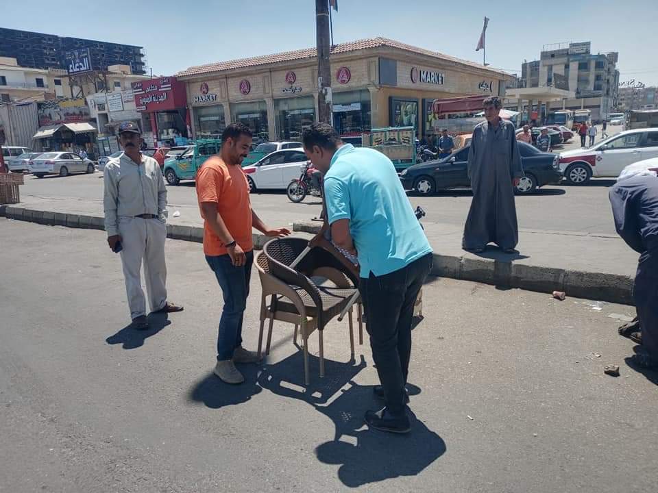 رئيس جهاز مدينة العاشر من رمضان :أستمرار الحملات اليومية للتصدى لأى مخالفة او تعدى