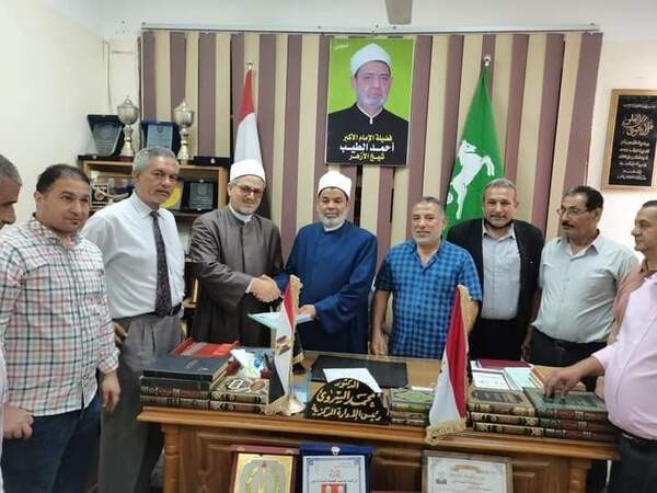 د محمد السروي وكيل وزارة منطقة الشرقيه الازهرية يعتمد نتيجة الشهادة الإعدادية الأزهرية