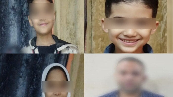 حبس المتهم بقتل سيدة وأطفالها الثلاثة بالسم في الهرم