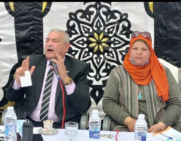 رئيس مدينة بلبيس يلتقي برجال المجتمع المدني وعمد ومشايخ قرى الوحدة المحلية بأولاد سيف