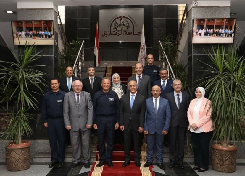 بروتوكول تعاون لأنشاء برامج مشتركة بين الكلية الجوية وجامعة الزقازيق