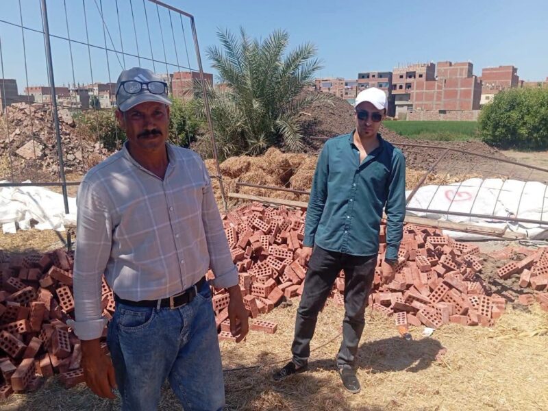 الأجهزة التنفيذية برئاسة مركز ومدينة بلبيس تواصل جهودها للتصدي لمخالفات البناء