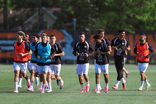 المنتخب الوطني يواصل تدريباته في أمريكا استعدادا لمواجهة البرازيل الودية