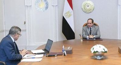 السيسي يوجه بمواصلة العمل المكثف لتنفيذ مشروعات تطوير المجرى الملاحي