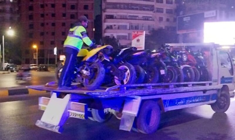 ضبط عصابة سرقة الدراجات النارية بدائرة مركز شرطة بلبيس